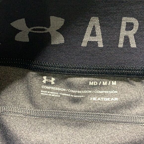 Under Armour leggings medium gray heatgear (c1) - Picture 4 of 4